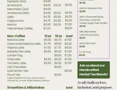 Cathy's Cafe - Cafe restaurant in Vancouver – fine dining dishes, interior photos, and ambiance.