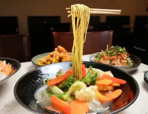 The Hestia Veggie - Vegan restaurant in Downtown Vancouver – fine dining dishes, interior photos, and ambiance.