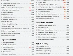 Umami Ramen + Grill - South Asian restaurant in Surrey – fine dining dishes, interior photos, and ambiance.