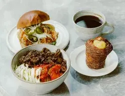 Aidan’s Coffee & Food W Hastings - Cafe restaurant in Downtown Vancouver – fine dining dishes, interior photos, and ambiance.
