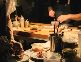 Niwa Restaurant - Global restaurant in Vancouver – fine dining dishes, interior photos, and ambiance.