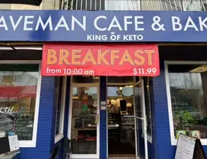 Caveman Café & Bakery - Cafe restaurant in Vancouver – fine dining dishes, interior photos, and ambiance.