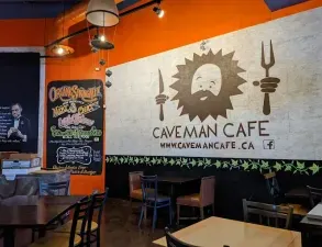 Keto Caveman Café - Cafe restaurant in Downtown Vancouver – fine dining dishes, interior photos, and ambiance.