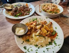 Caveman Café & Bakery - Cafe restaurant in Vancouver – fine dining dishes, interior photos, and ambiance.