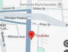 Torafuku - Global restaurant in Downtown Vancouver – fine dining dishes, interior photos, and ambiance.