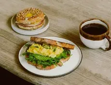 Aidan’s Coffee & Food W Hastings - Cafe restaurant in Downtown Vancouver – fine dining dishes, interior photos, and ambiance.
