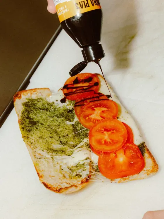 Picture of dish Pesto Mozzarella Ciabatta at Aidan's Coffee & Food W Broadway