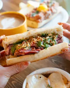 Stackhouse Steak Sandwich Abbott St - restaurant in Vancouver – fine dining dishes, interior photos, and ambiance. - Photo 1