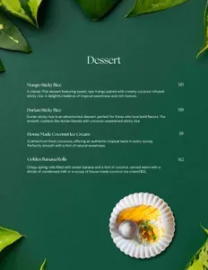 Picture of menu information at RENS