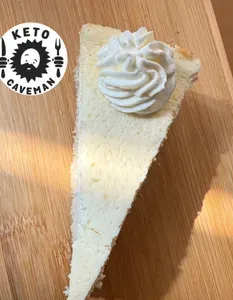 Picture of dish Keto New York Cheesecake at Keto Caveman Café