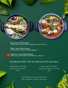 Picture of menu information at RENS