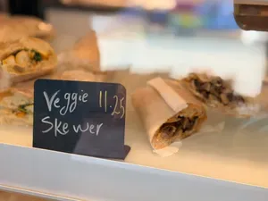 Picture of dish Veggie Skewer at Miraas Café