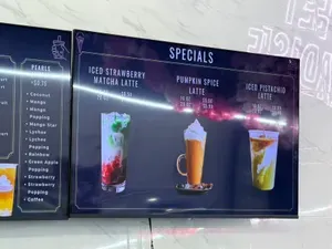 Picture of menu information at Ricardo's Granville