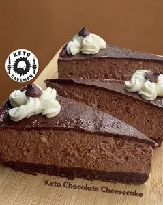 Picture of dish Chocolate Cheesecake at Keto Caveman Café