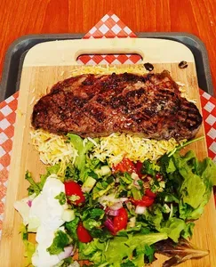 Picture of dish Keto Steak at Caveman Café & Bakery