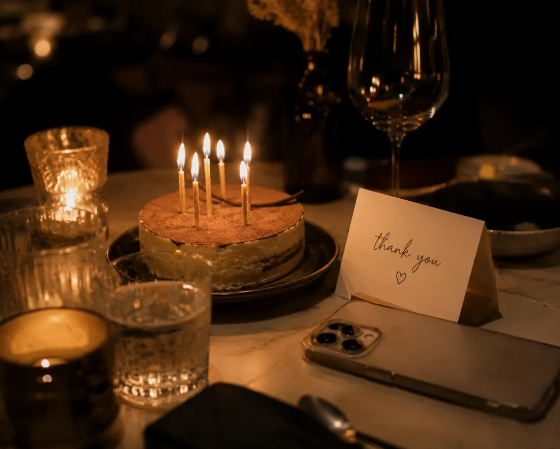 Last-Minute Dining Gift Card